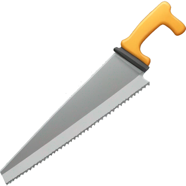 hand saw emoji