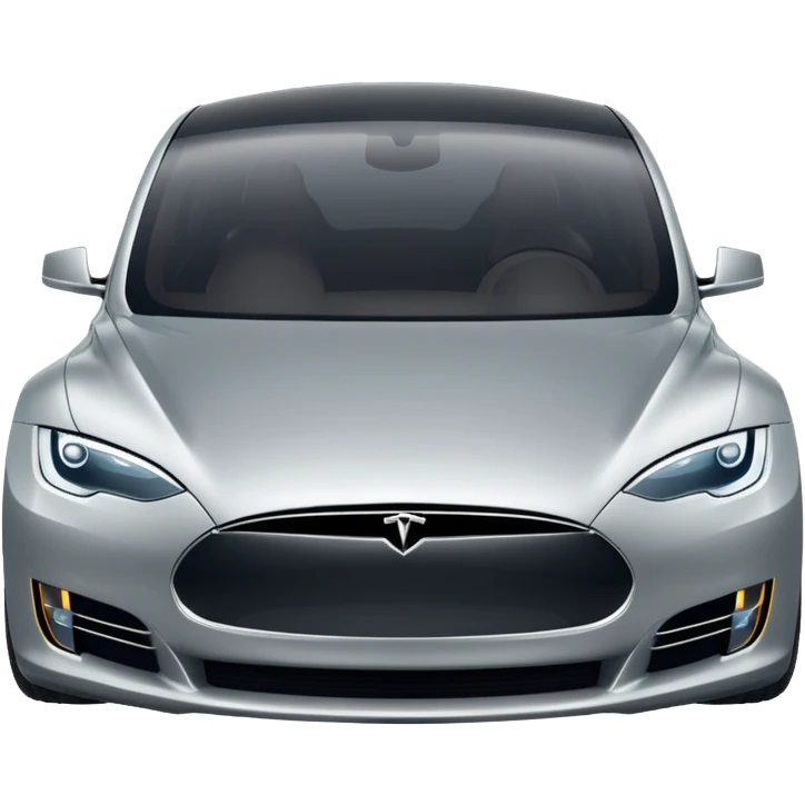 Tesla front view emoji