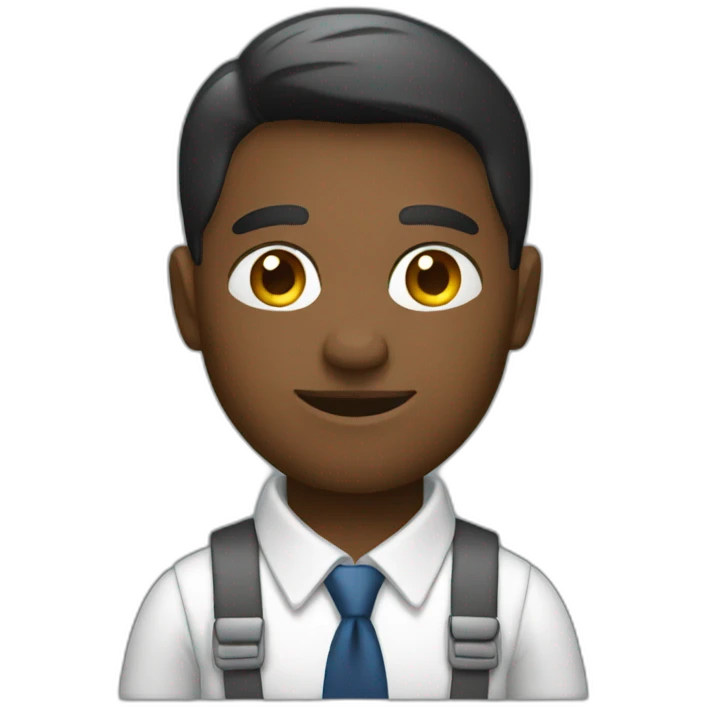 working on a business  emoji
