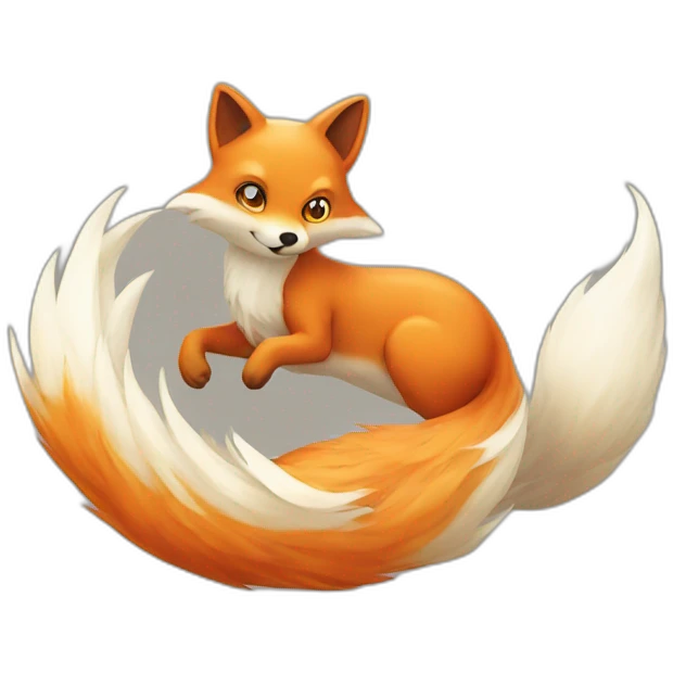 nine tailed fox emoji