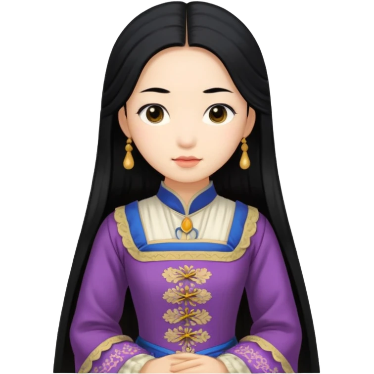 1600's Asian female emoji