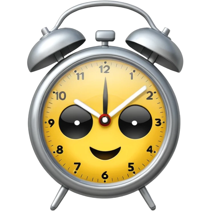 alarm clock emoji