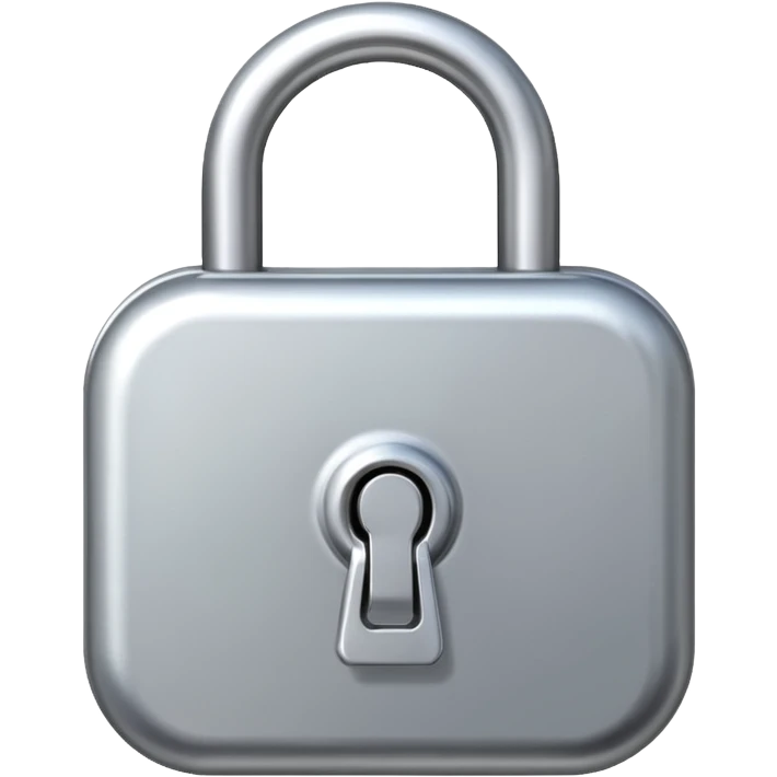 A lock emoji