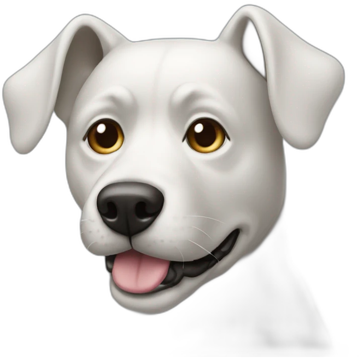 Computer dog emoji