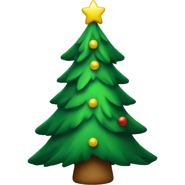 Christmas tree emoji