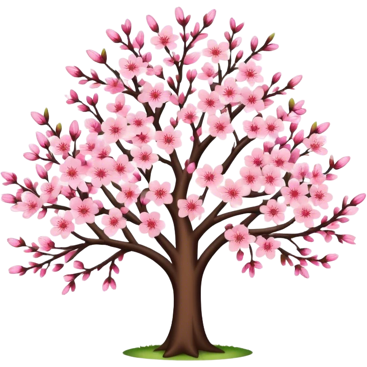 Cherry blossom tree emoji