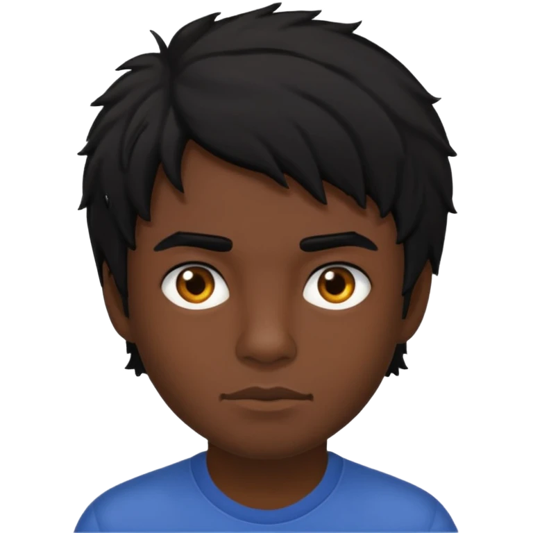 Moreno greñudo emoji