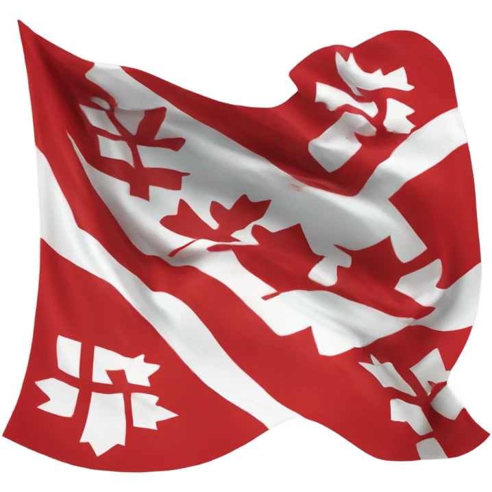 the flag of montreal emoji