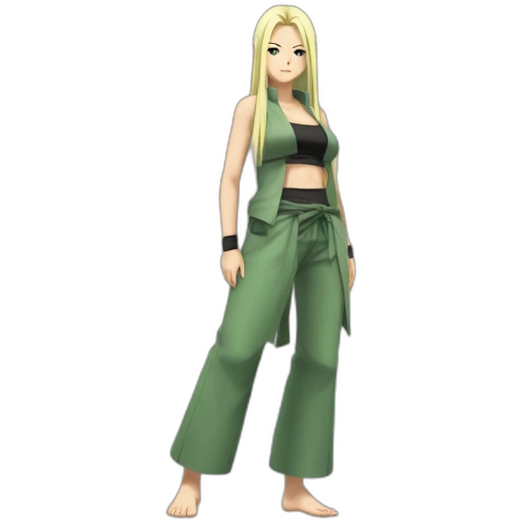 Tsunade full body emoji