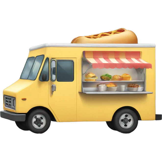 Food truck  emoji