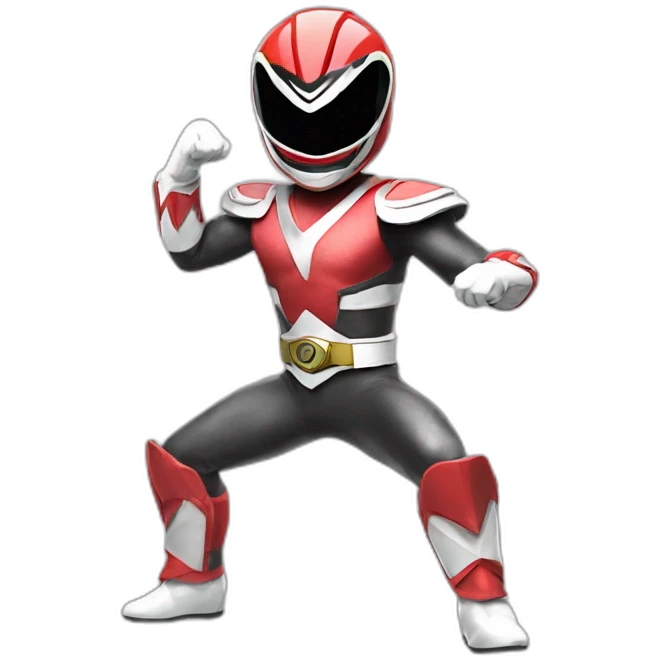 power ranger happy emoji