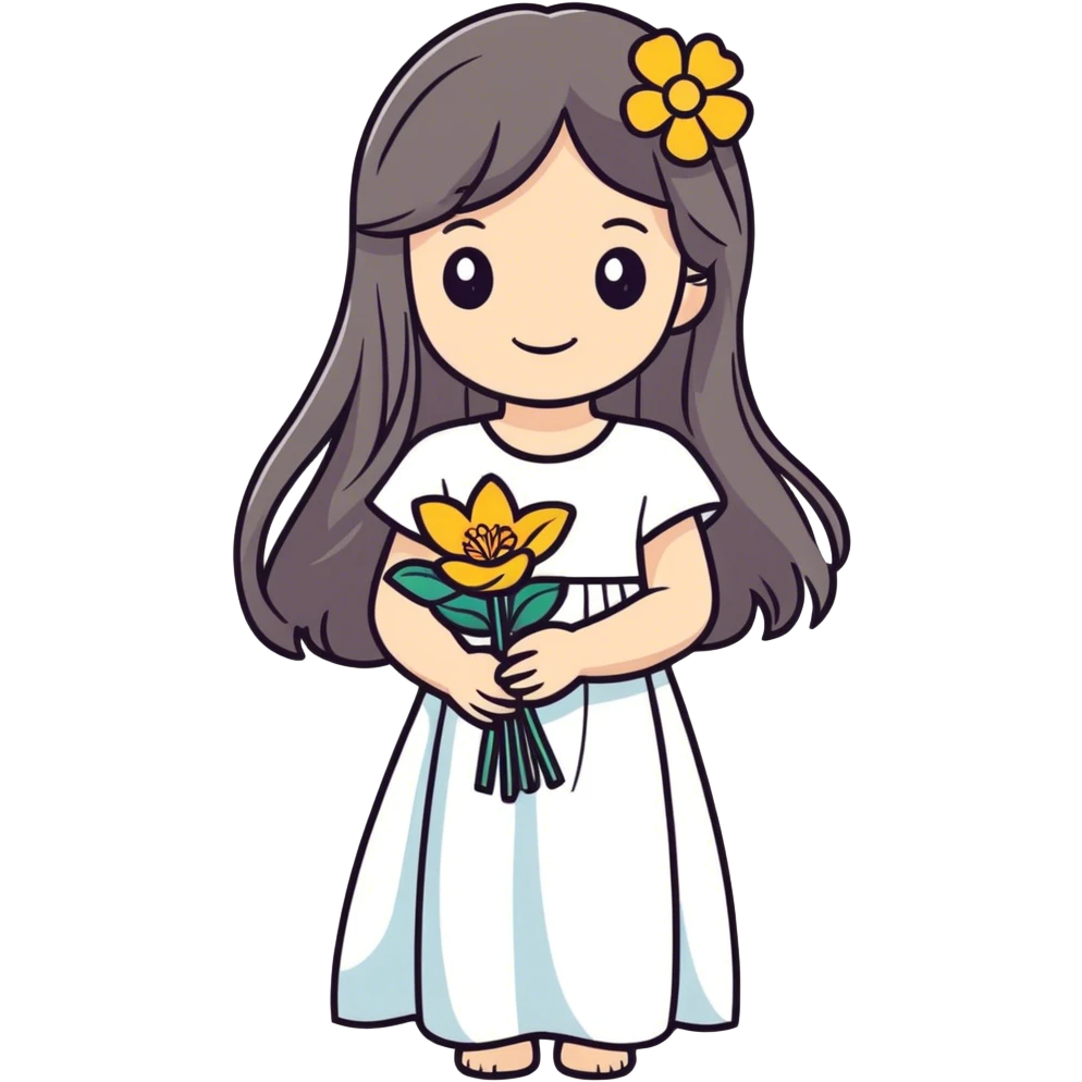 Beautiful girl emoji