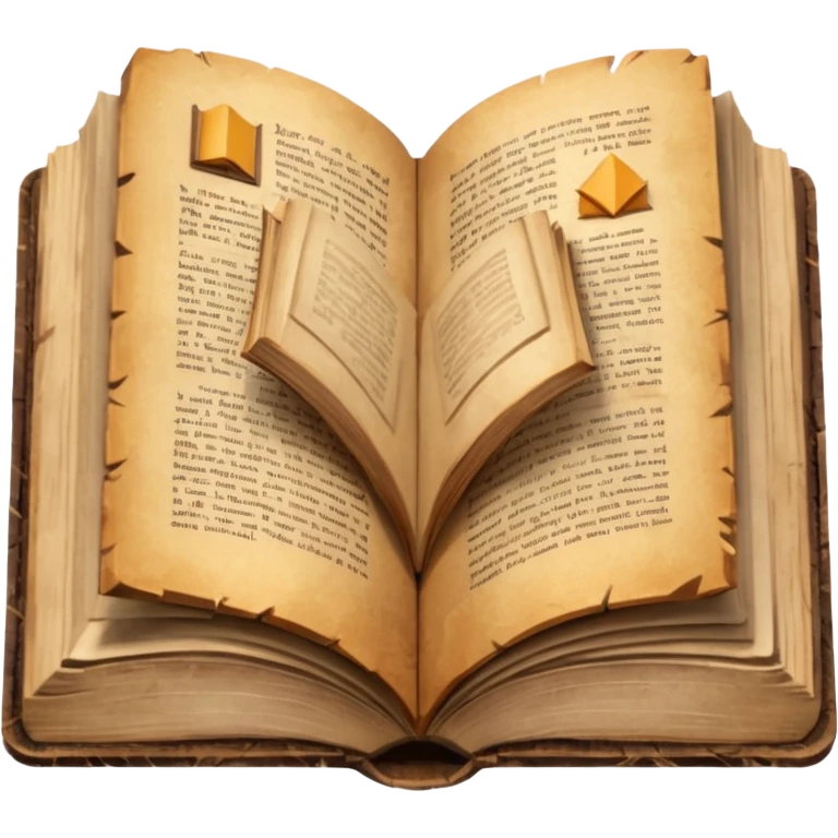 open old book low poly emoji