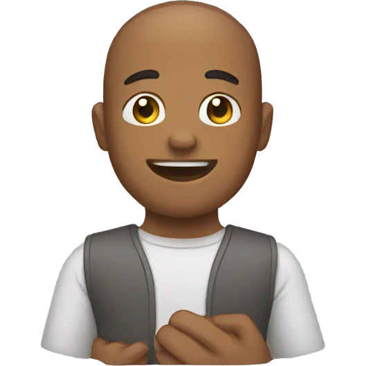 Holding Thumbnail emoji