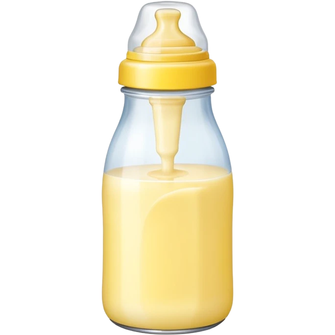 baby Milk bottle yellow emoji