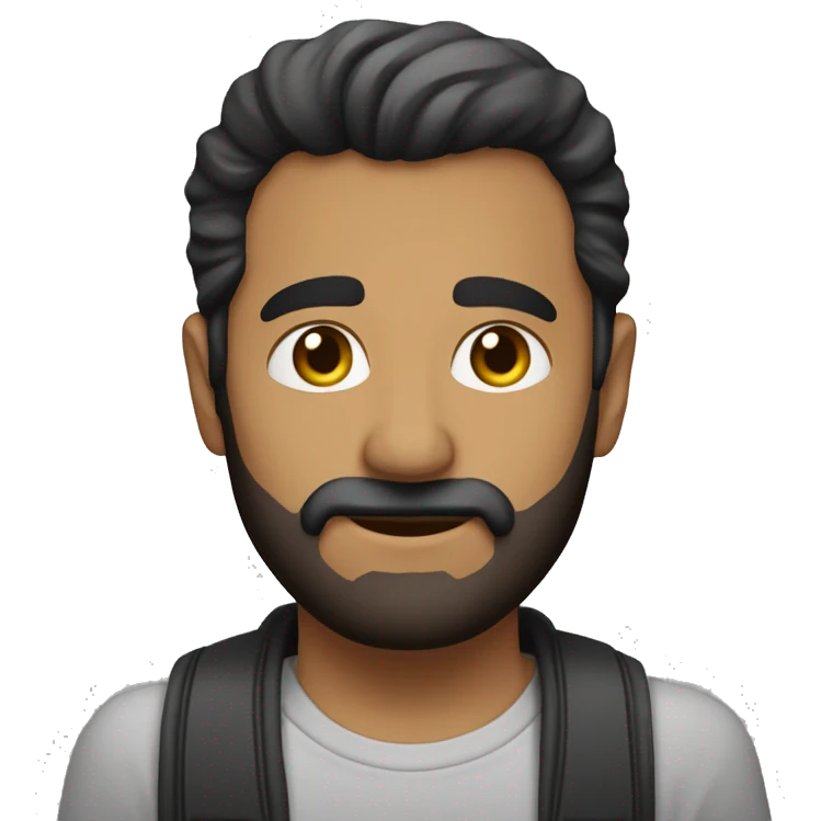 دختر عینک میزنه و موهاشو فرفری emoji