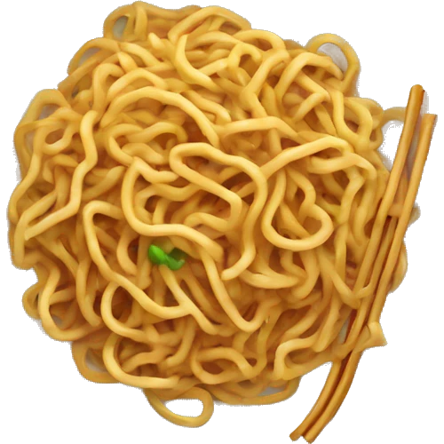 Chow Mein Noodles emoji