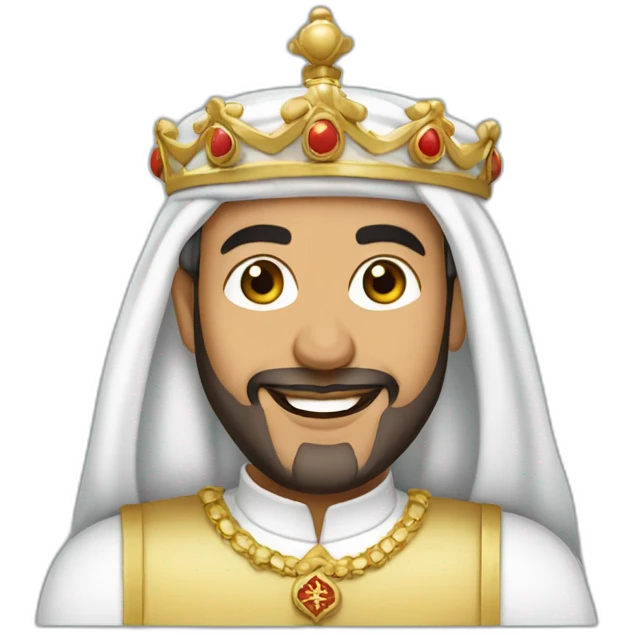 King Mohammed 6 of morocco emoji