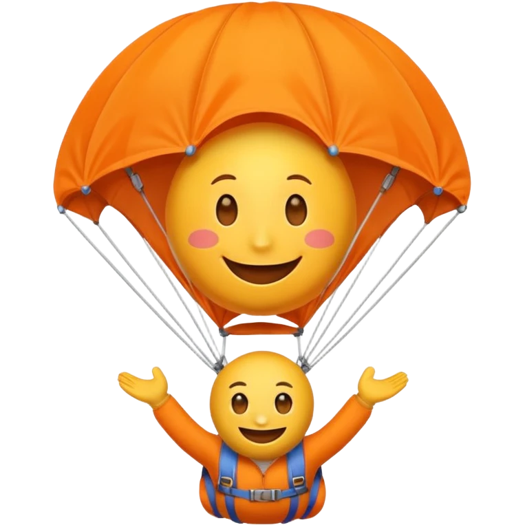 Создай весёлый эмодзи. У нас аэротруба, мы продвигаем парашютный спорт emoji
