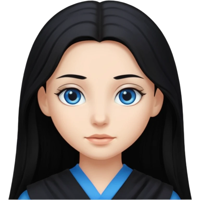 GIRL WITH BLACK LONG HAIR POLE DANCE EYES CLOTH emoji