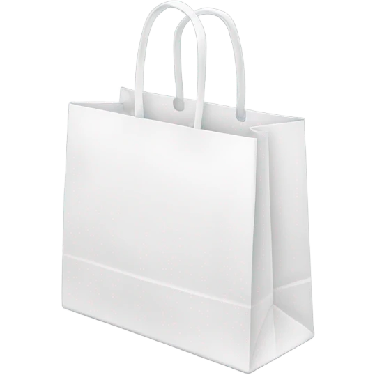 Shopping bags white  emoji