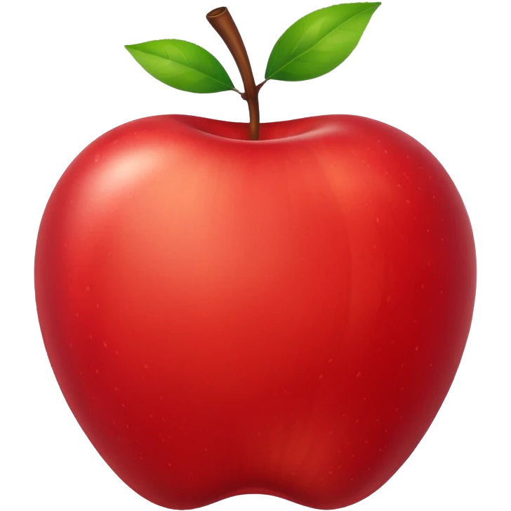La manzana de Apple emoji