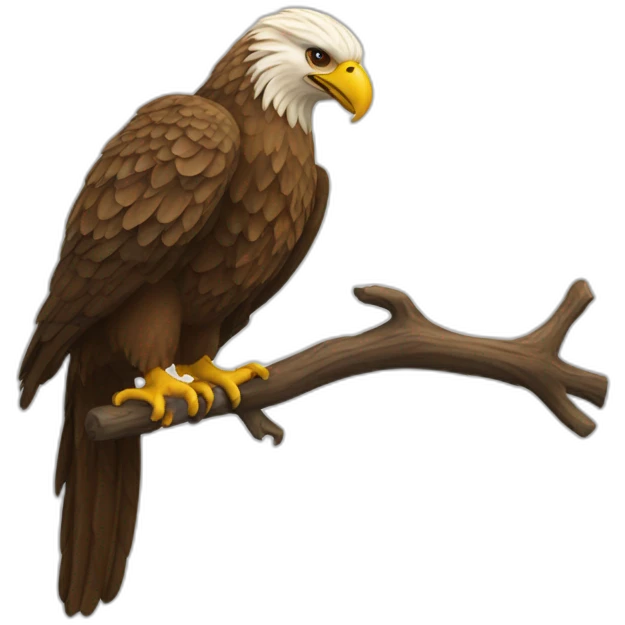 Aigle royal emoji