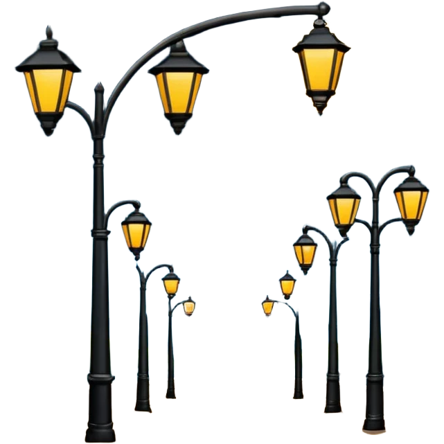 streetlights, India emoji
