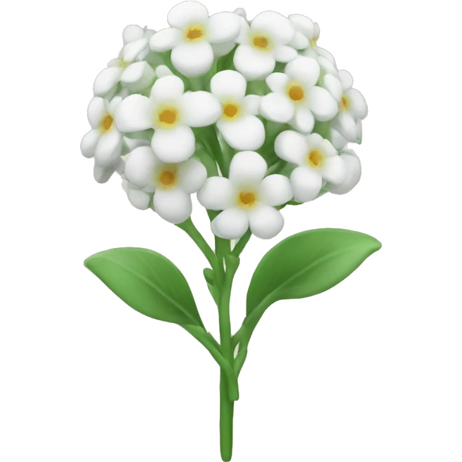 baby’s breath flower emoji