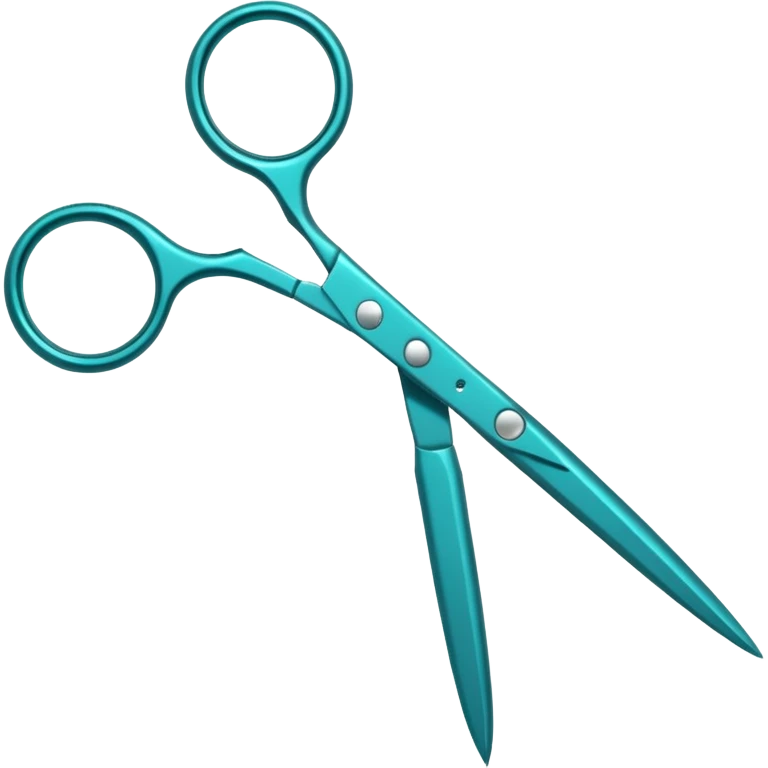 scissors teal  emoji