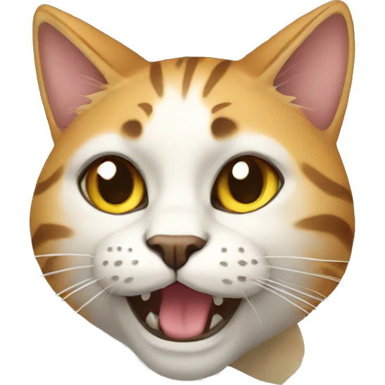 high cat emoji