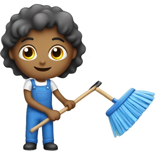 Cleaning emoji