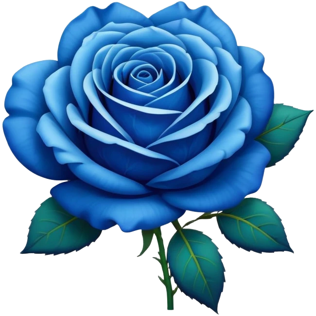 rosa azul emoji