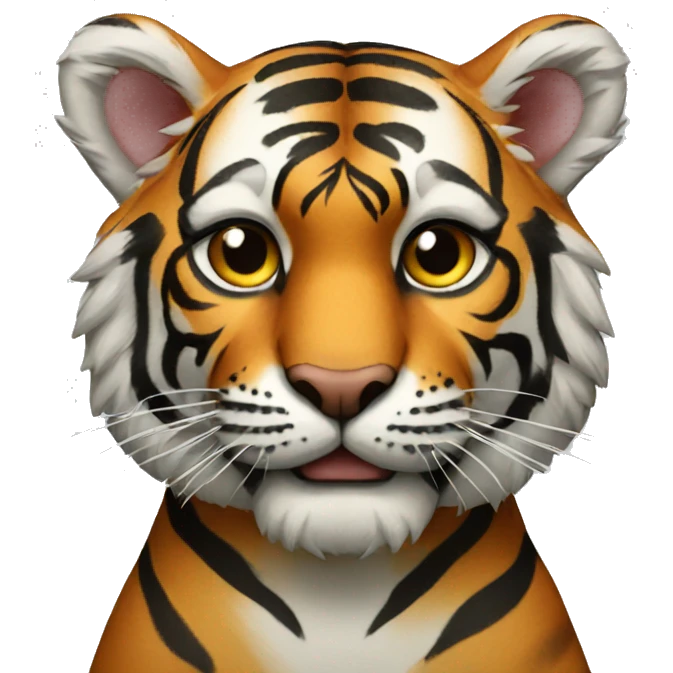 tiger artist emoji