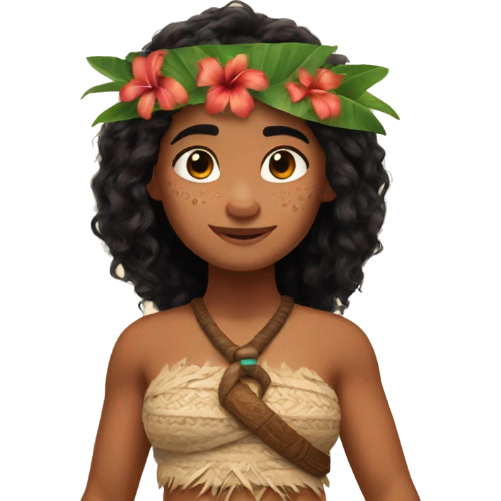 Moana emoji