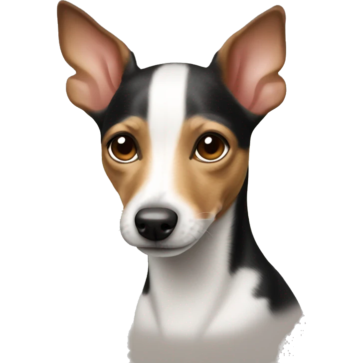 Tan rat terrier emoji