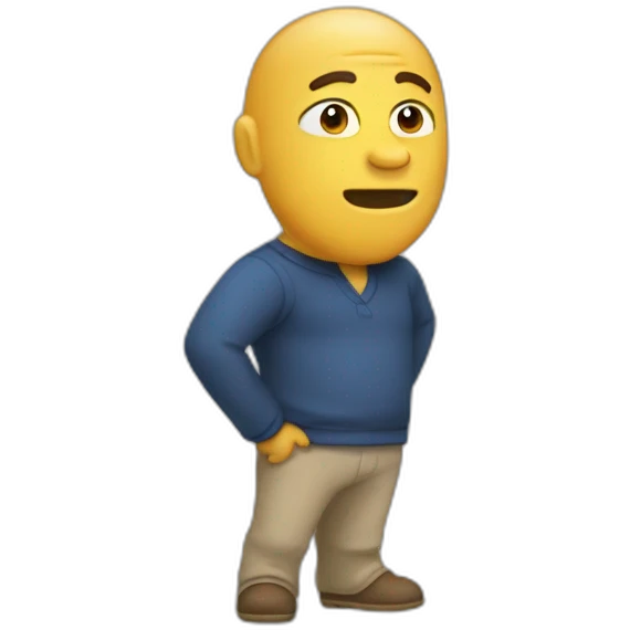 Titeuf à l'envers emoji