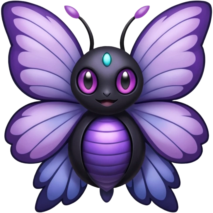 Butterfree-Lunala-Venonat-Fakémon-hybrid-creature (full body)  emoji