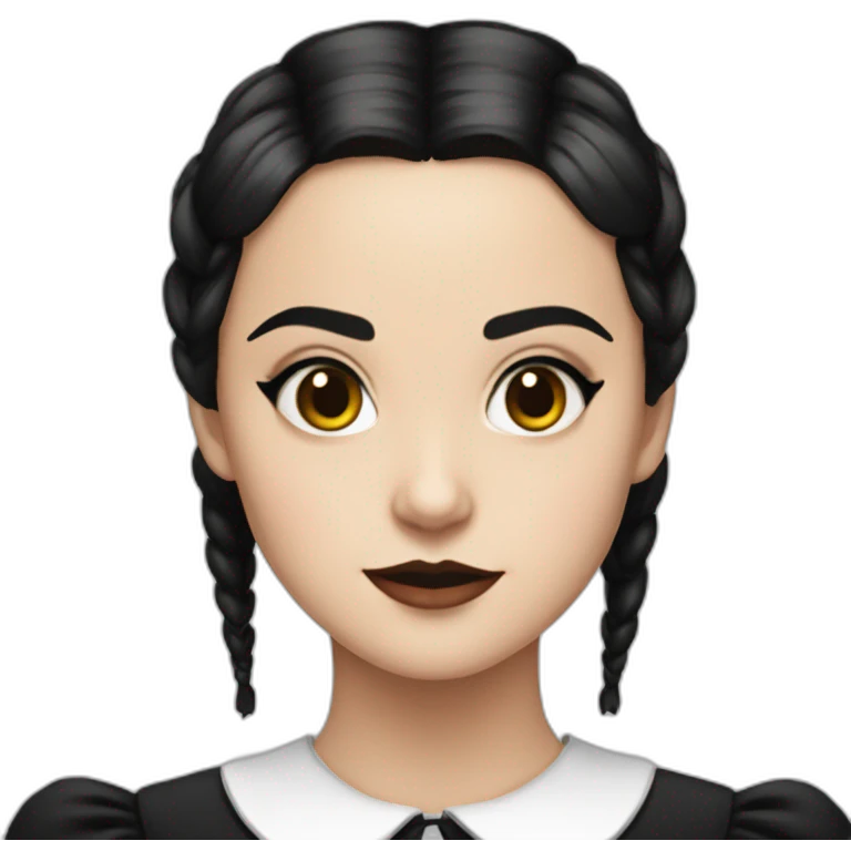 wednesday adams jena ortega emoji