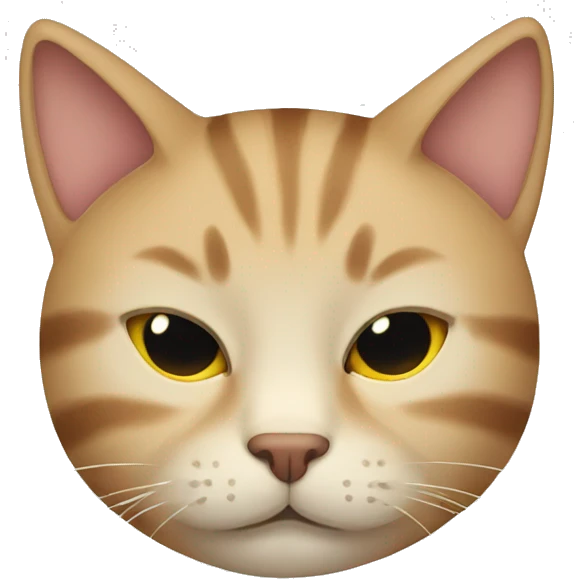 cat with sleep  emoji