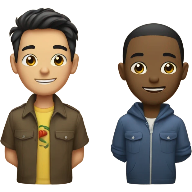 frickboy and cham cha, emoji