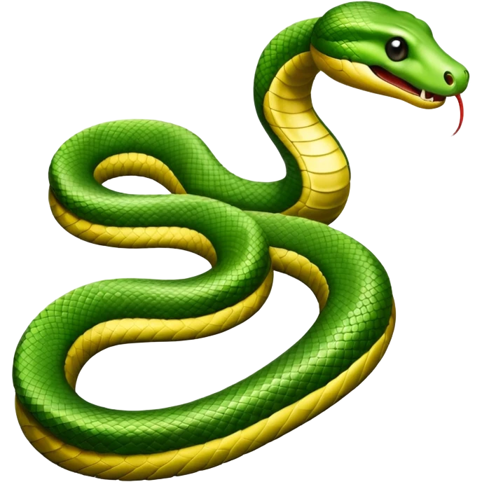Snakes image in professional look emoji
