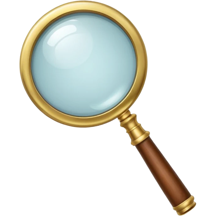 magnifying glass emoji