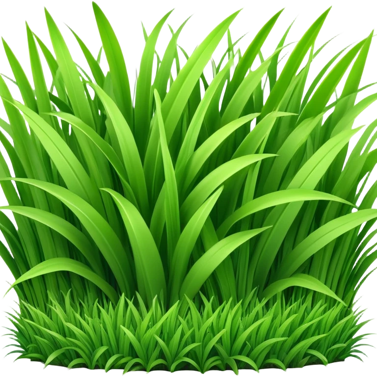 generate realistic grass in 3d style emoji