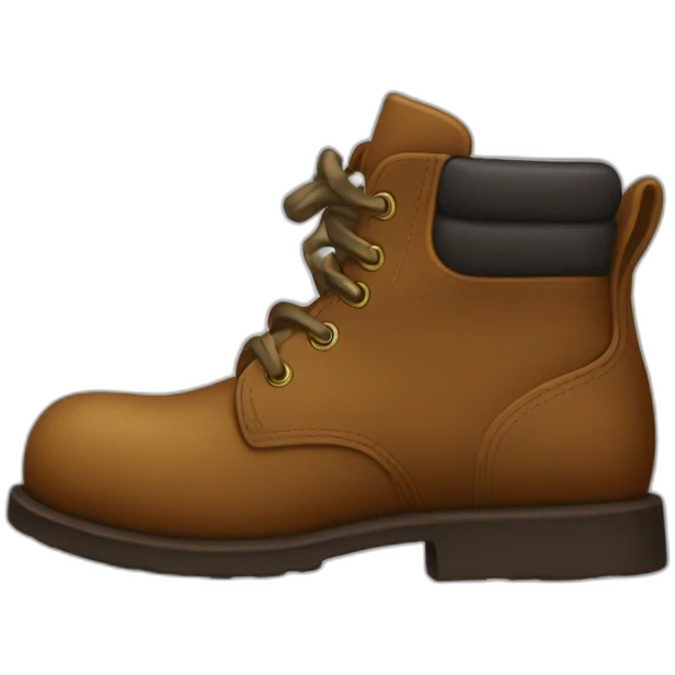 Hold my boot emoji