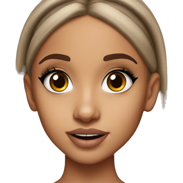 Realistic Ariana Grande emoji