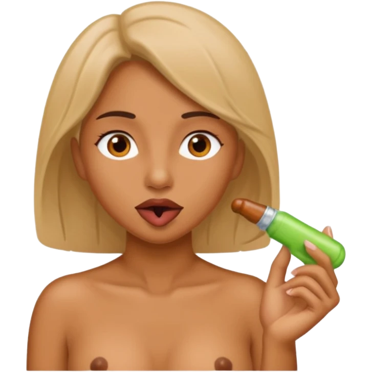 امراة عارية تمص قضيب emoji