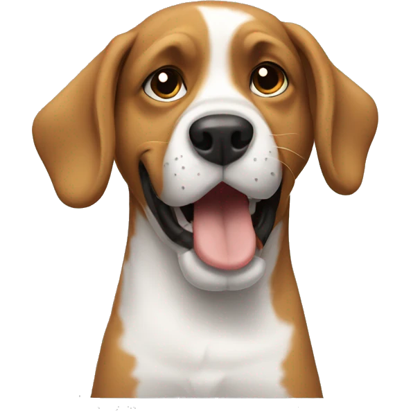 dog flipping me off emoji