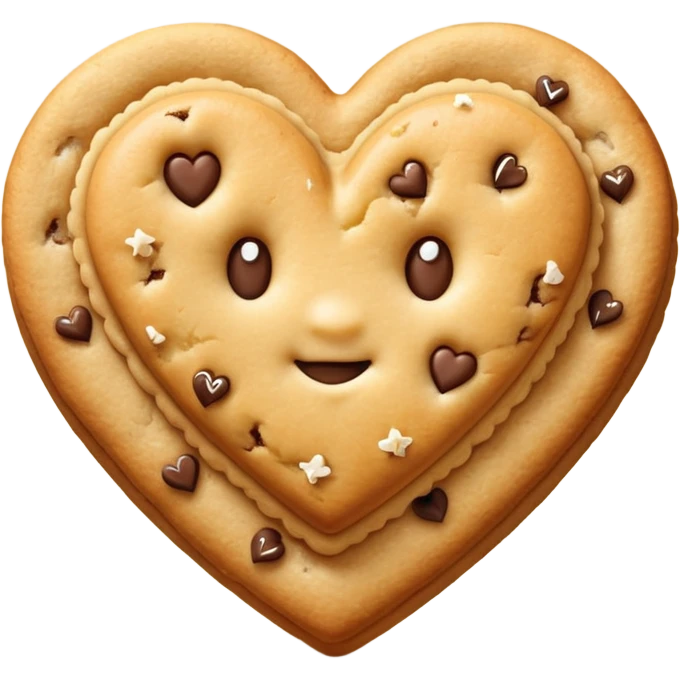 cookie heart emoji