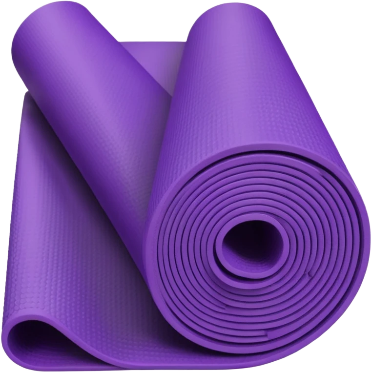 purple yoga mat emoji